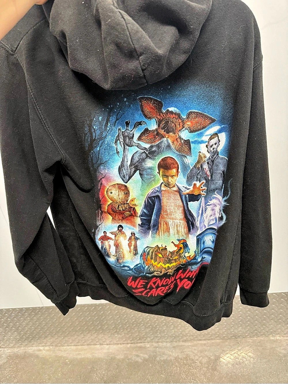 Universal Studios Halloween Horror Nights 2018 Stranger Things Zip-Up Hoodie